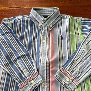 Ralph Lauren Multicolor Striped Button Down Shirt